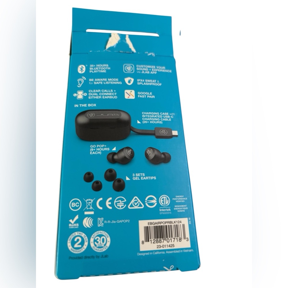 JLAB GoPop+ wireless earbuds - Picture 5 of 5